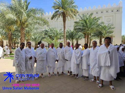  Non perdere l'occasione unica di purificare la tua anima e trovare la pace interiore con il pellegrinaggio dell'Umra. Le date per il 2026 si stanno esaurendo velocemente! Affrettati a prenotare con Centrum Holidays: i nostri posti per La Mecca e Medina, con alloggi di lusso e assistenza esperta, sono limitati. Non rimandare il viaggio della tua vita. Chiama subito il +998 77 193 9999 o potresti perdere l'opportunità di un'esperienza che ti cambierà per sempre! Taomlar 1 | umra.org.uz - Umra Safari 2026